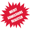 Merit Admission Register